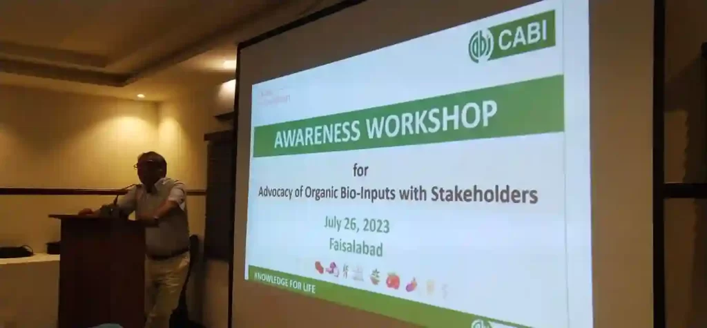 Meeting with CABI Regarding Organic Production greenagri