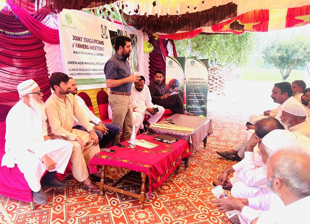 Green Agri Marketing and Kashmir Sugar Mills Limited Hold Joint Farmer Meeting to Advance Climate-Resilient Sugarcane Production IMG 5282